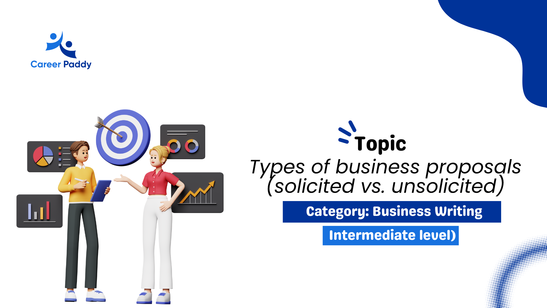 Types of business proposals (solicited vs. unsolicited) (Intermediate Course)